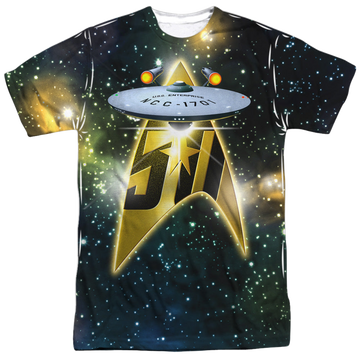 Star Trek The Original Series 50Th Ship men's all-over print t-shirt