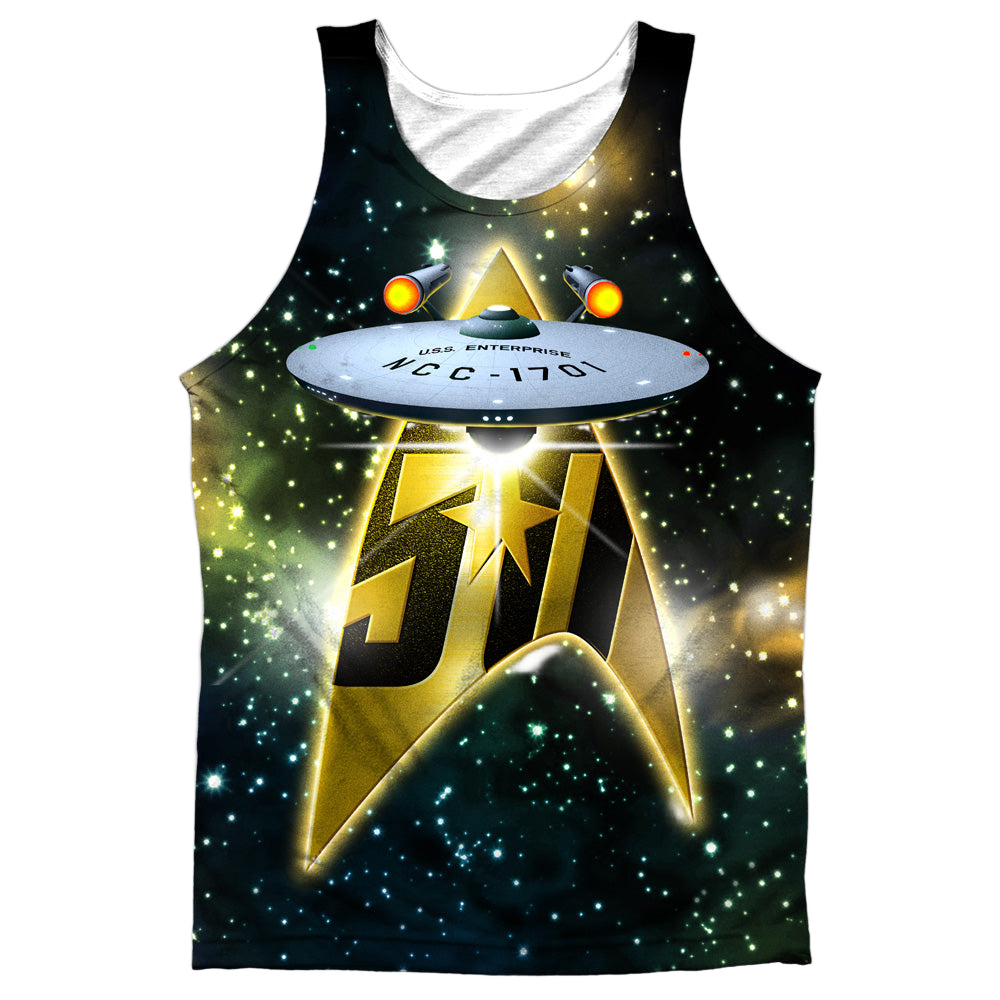 Star Trek The Original Series 50Th Ship - Men's All Over Print Tank Top Men's All Over Print Tank Star Trek