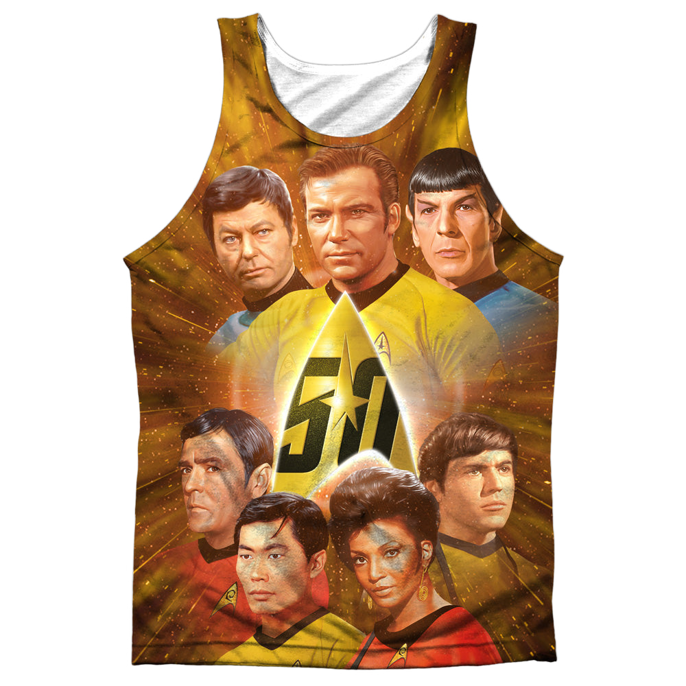 Star Trek The Original Series 50Th Anniversary Crew - Men's All Over Print Tank Top Men's All Over Print Tank Star Trek