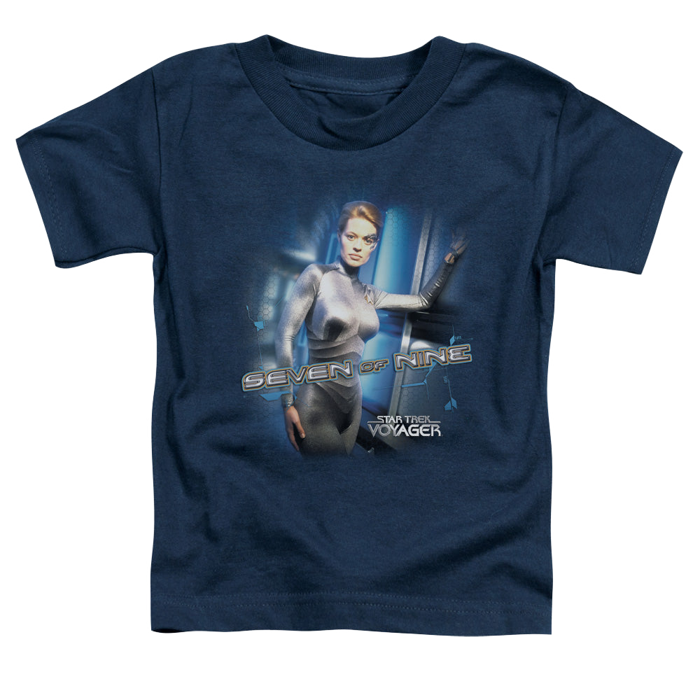 Star Trek Voyager Seven Of Nine - Kid's T-Shirt Kid's T-Shirt (Ages 4-7) Star Trek