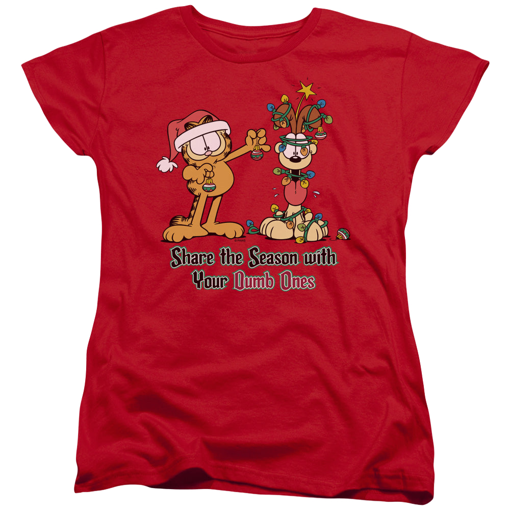 Garfield Share The Season - Women's T-Shirt Women's T-Shirt Garfield
