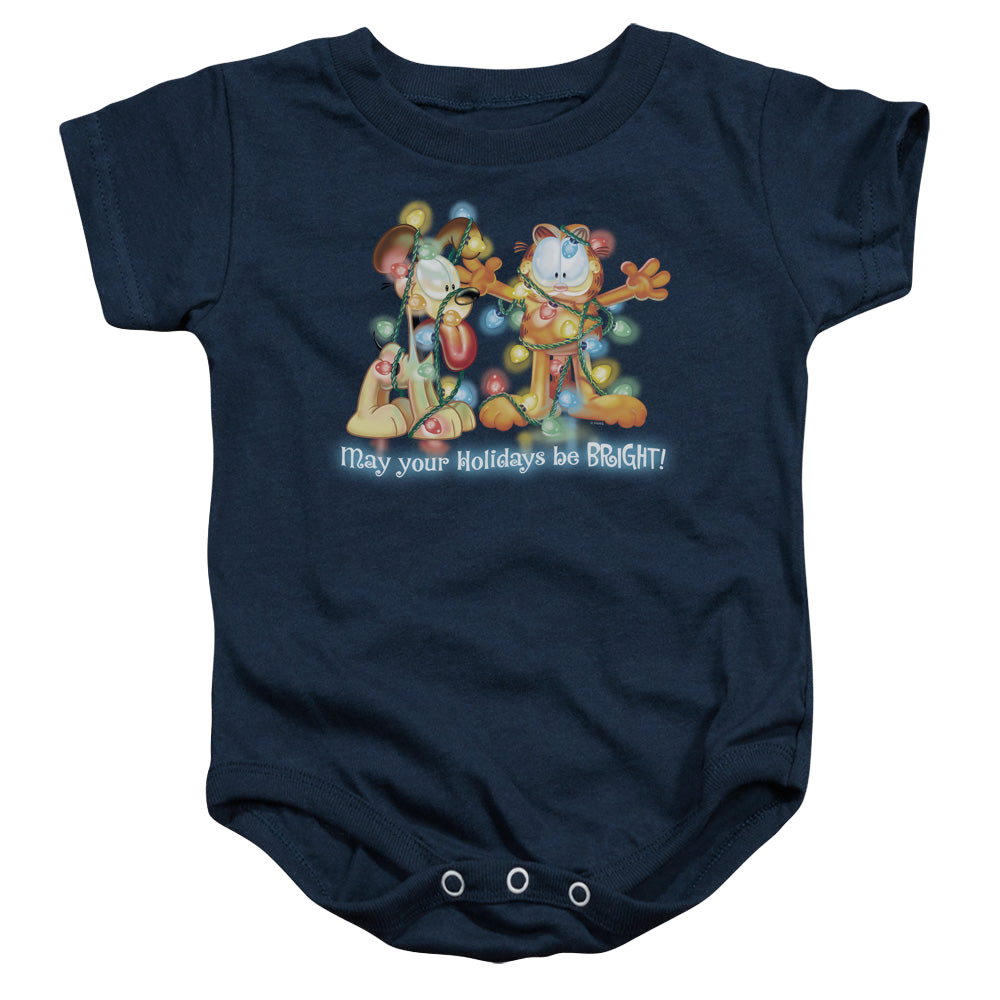 Garfield Bright Holidays - Baby Bodysuit Baby Bodysuit Garfield