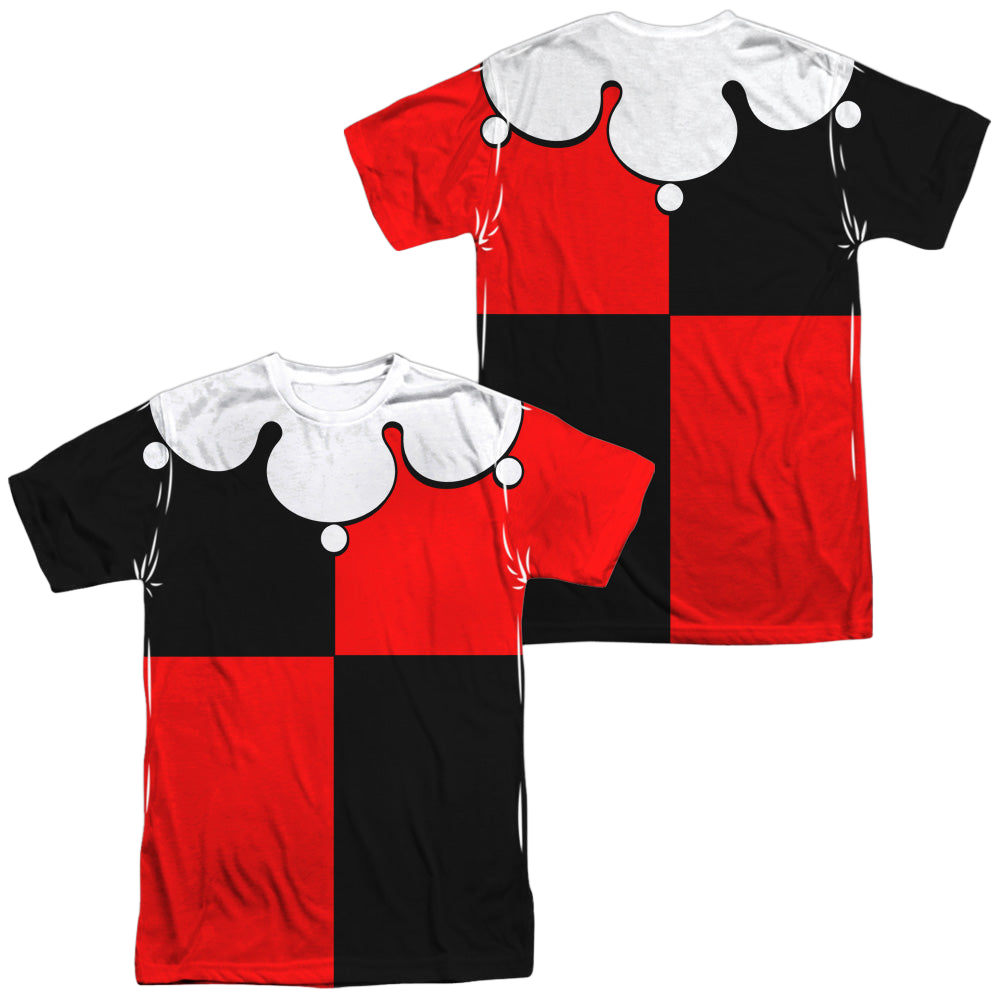 Harley Quinn Quinn Costume (Front/Back Print) - Men's All-Over Print T-Shirt Men's All-Over Print T-Shirt Harley Quinn