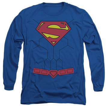 Superman New 52 Torso - Men's Long Sleeve T-Shirt Men's Long Sleeve T-Shirt Superman