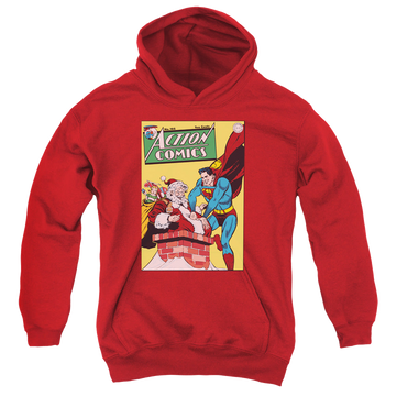 Superman Dc/Cover No. 105 - Youth Hoodie Youth Hoodie (Ages 8-12) Superman