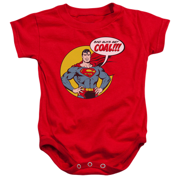 Superman Coal - Baby Bodysuit Baby Bodysuit Superman