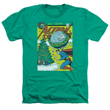 Superman Cover No. 93 - Men's Heather T-Shirt Men's Heather T-Shirt Superman