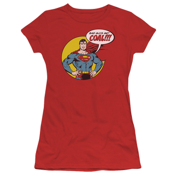 Superman Coal - Juniors T-Shirt Juniors T-Shirt Superman