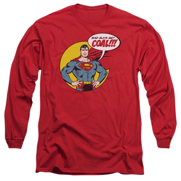 Superman Coal - Men's Long Sleeve T-Shirt Men's Long Sleeve T-Shirt Superman