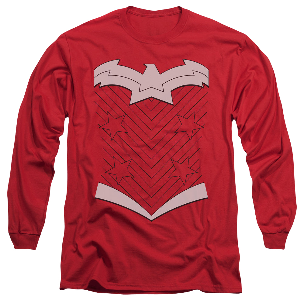 Wonder Woman New Ww Uniform - Men's Long Sleeve T-Shirt Men's Long Sleeve T-Shirt Wonder Woman