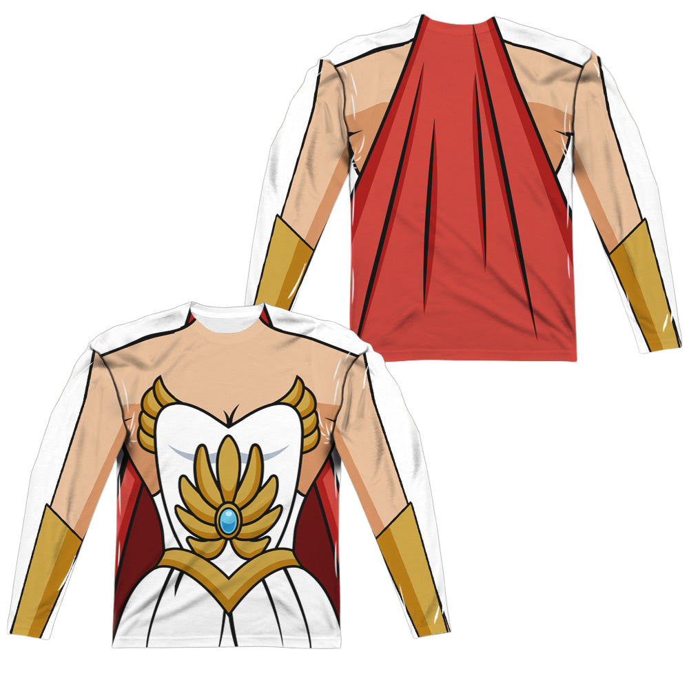 She-Ra Costume (Front/Back Print) - Men's All-Over Print Long Sleeve Men's All-Over Print Long Sleeve She-Ra