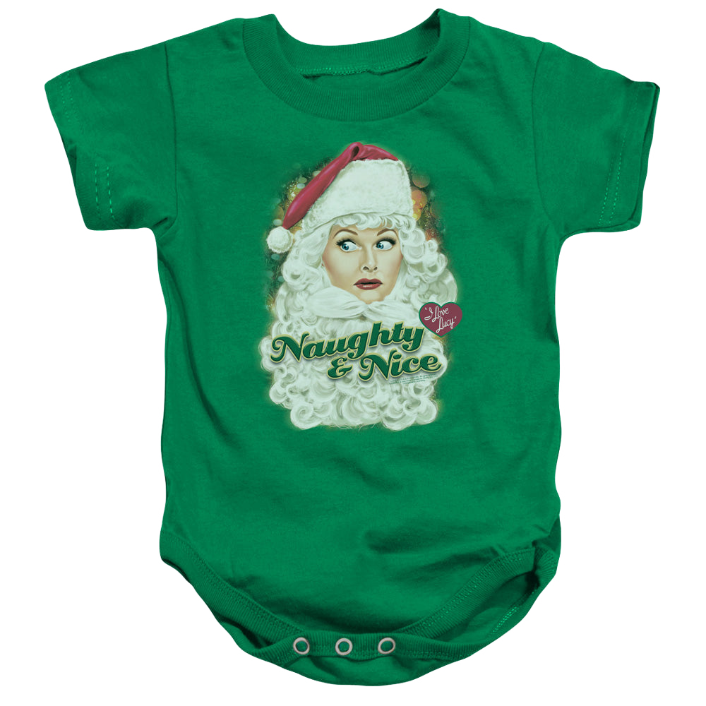 I Love Lucy Santa - Baby Bodysuit Baby Bodysuit I Love Lucy
