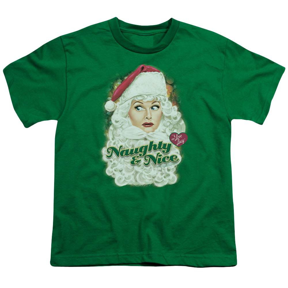 I Love Lucy Santa - Youth T-Shirt Youth T-Shirt (Ages 8-12) I Love Lucy