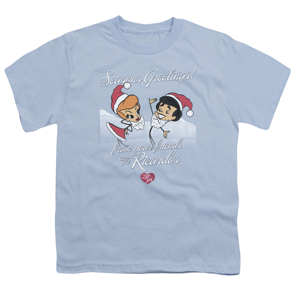 I Love Lucy Animated Christmas - Youth T-Shirt Youth T-Shirt (Ages 8-12) I Love Lucy