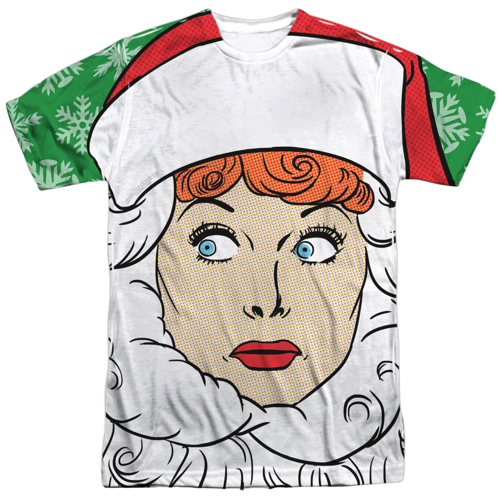 I Love Lucy Secret Santa - Men's All-Over Print T-Shirt Men's All-Over Print T-Shirt I Love Lucy