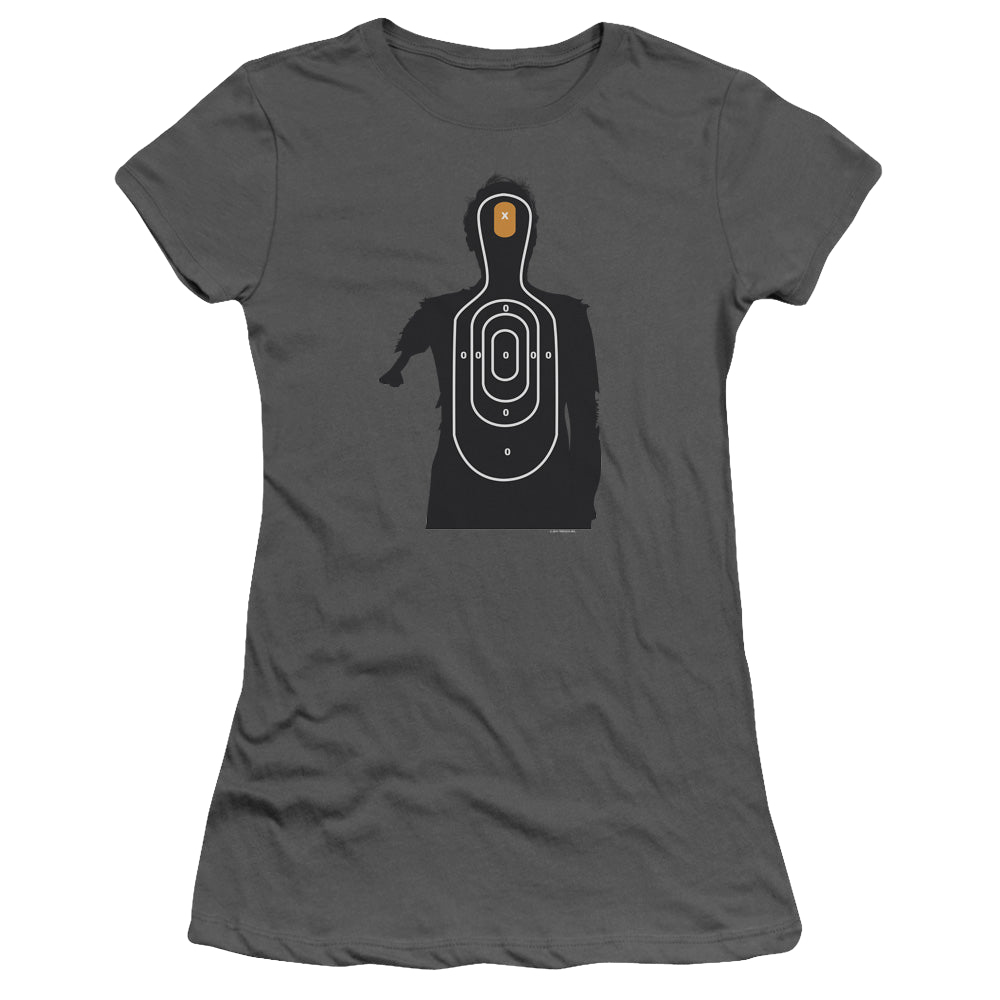 Zombies Zombie Target - Juniors T-Shirt Juniors T-Shirt Zombies