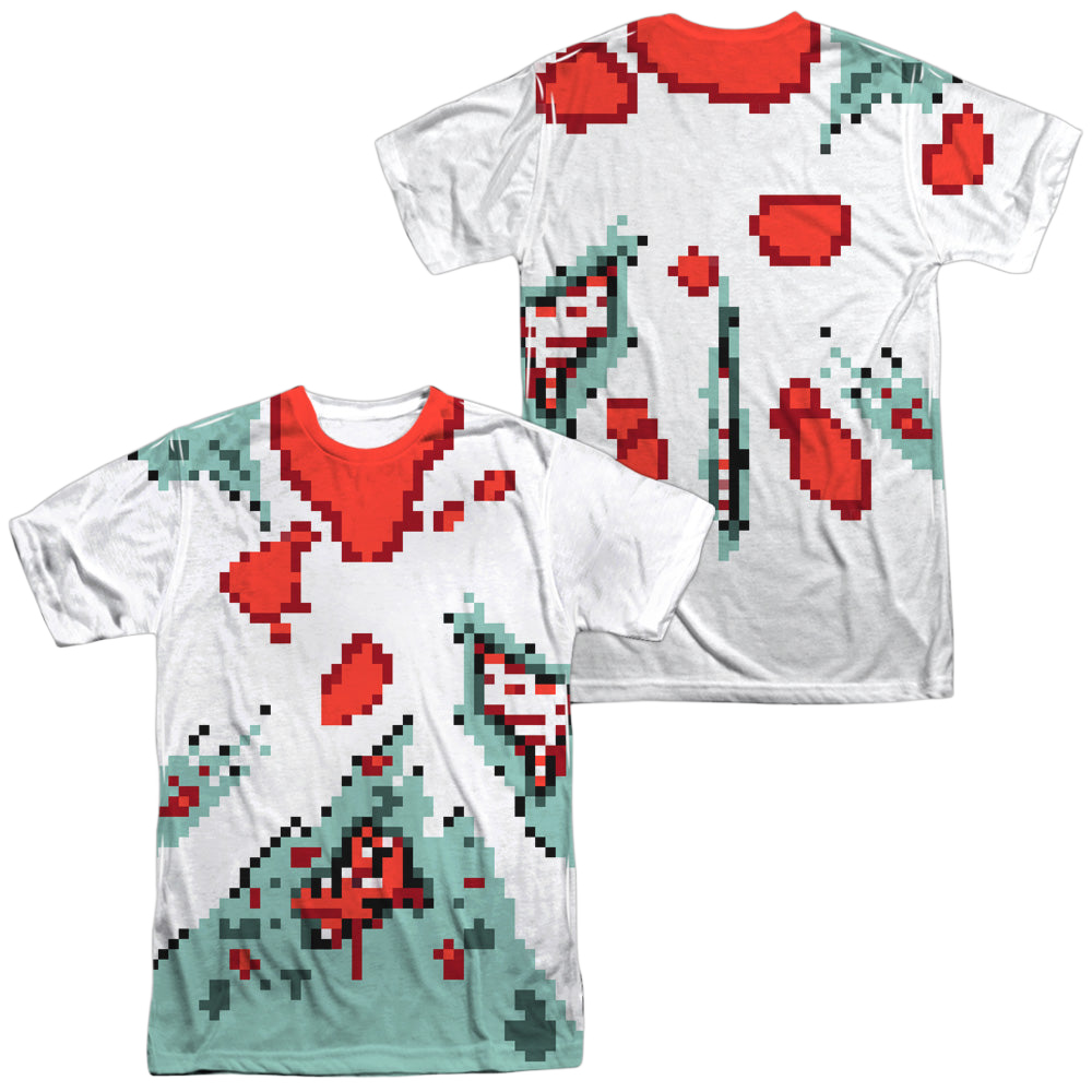 Zombies 8 Bit Zombie (Front/Back Print) - Men's All-Over Print T-Shirt Men's All-Over Print T-Shirt Zombies