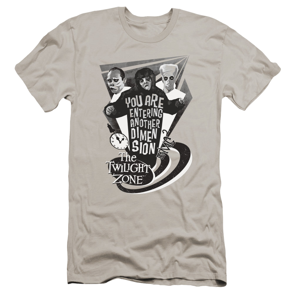 Twilight Zone, The Another Dimension - Men's Premium Slim Fit T-Shirt Men's Premium Slim Fit T-Shirt The Twilight Zone