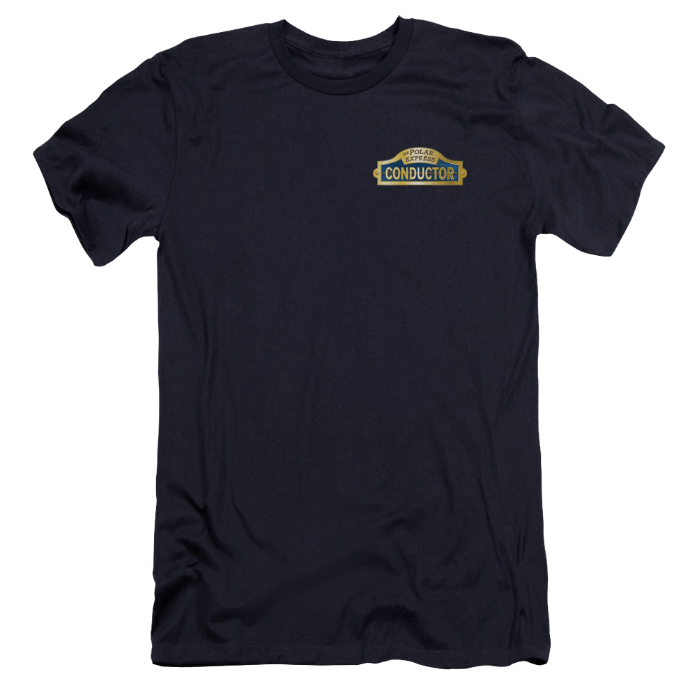 Polar Express Conductor - Men's Premium Slim Fit T-Shirt Men's Premium Slim Fit T-Shirt Polar Express