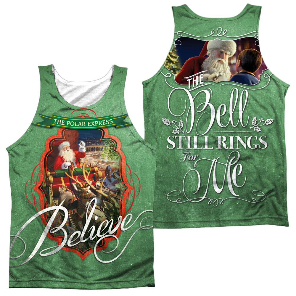 Polar Express Santa (Front/Back Print) - Men's All Over Print Tank Top Men's All Over Print Tank Polar Express