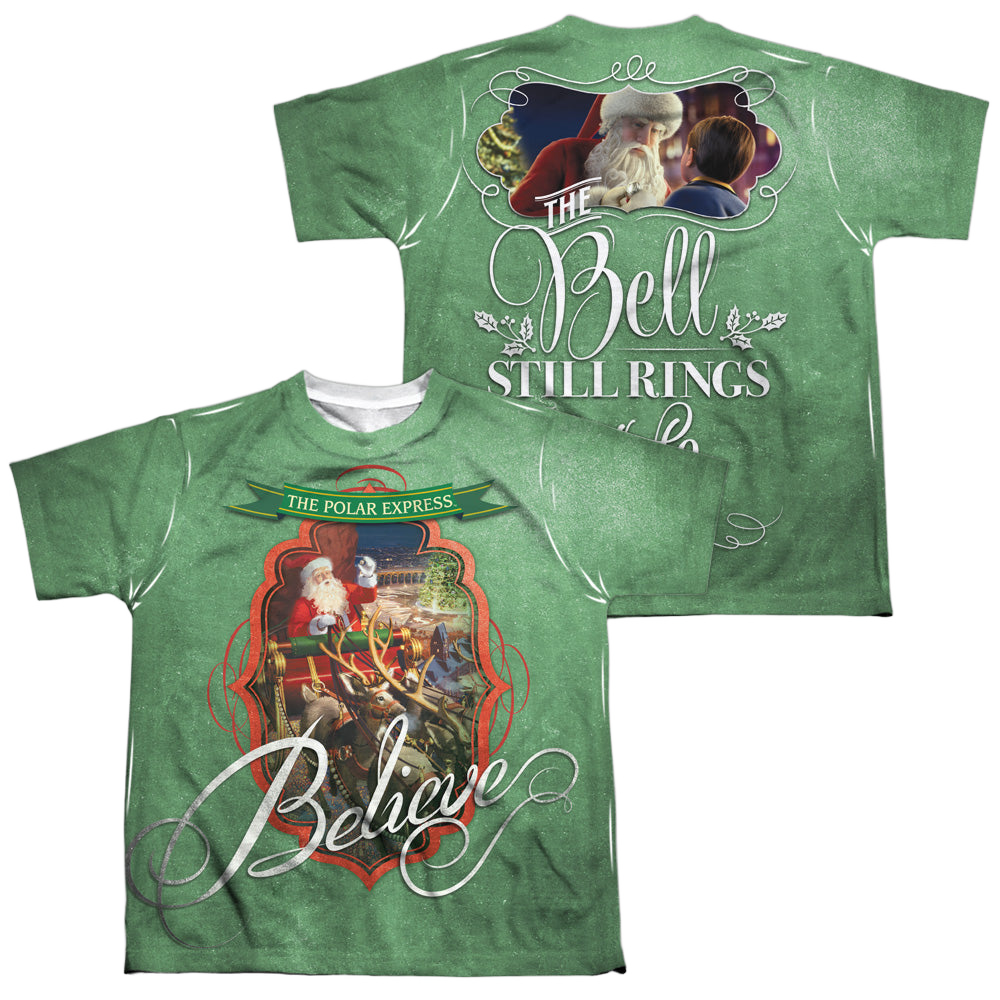 Polar Express Santa (Front/Back Print) - Youth All-Over Print T-Shirt Youth All-Over Print T-Shirt (Ages 8-12) Polar Express
