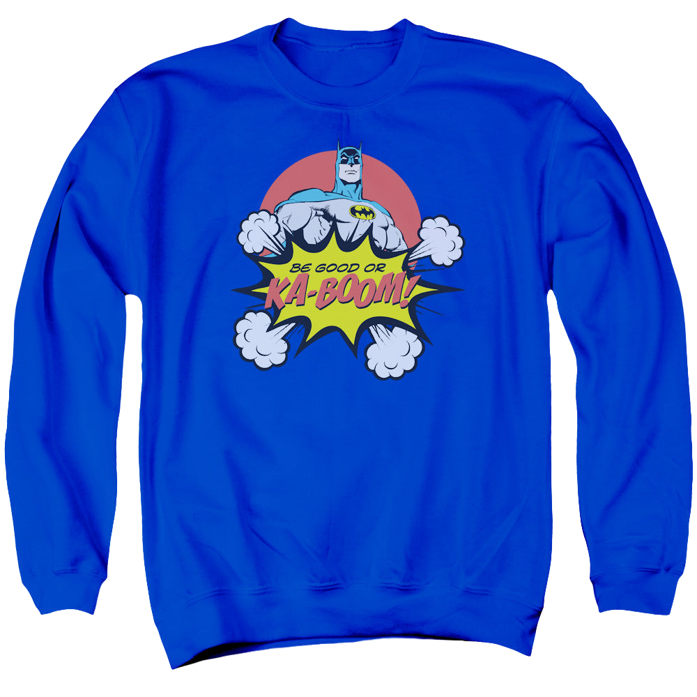DC Batman Kaboom - Men's Crewneck Sweatshirt Men's Crewneck Sweatshirt Batman