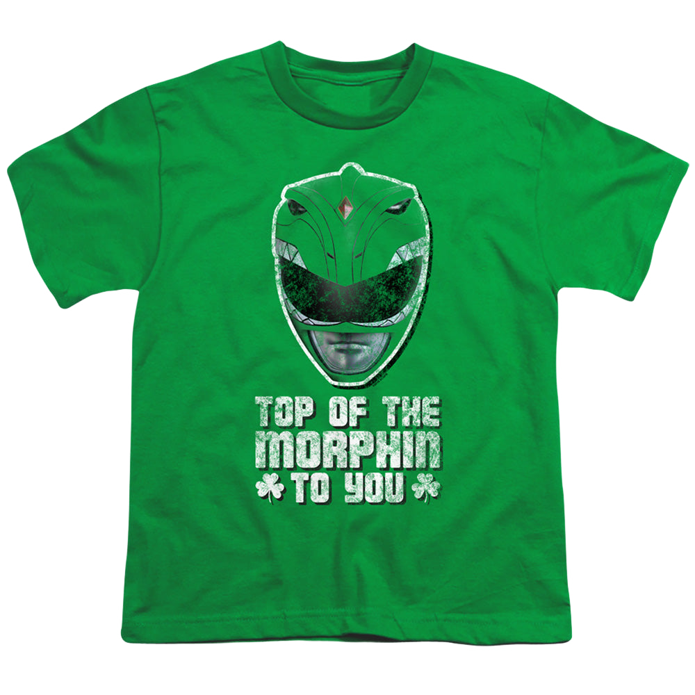 Mighty Morphin Power Rangers Top Of The Morphin To You - Youth T-Shirt Youth T-Shirt (Ages 8-12) Power Rangers