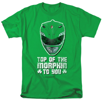 Mighty Morphin Power Rangers Top Of The Morphin To You - Men's Regular Fit T-Shirt Men's Regular Fit T-Shirt Power Rangers