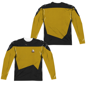Star Trek The Next Generation Tng Engineering Uniform men's all-over print long sleeve
