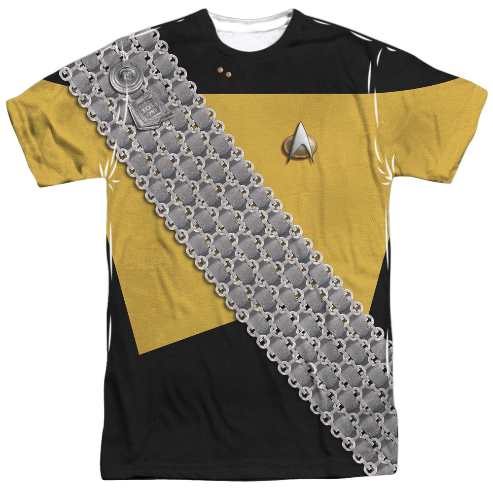 Star Trek The Next Generation Worf Uniform - Men's All-Over Print T-Shirt Men's All-Over Print T-Shirt Star Trek