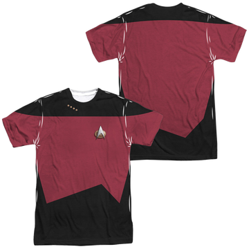 Star Trek The Next Generation Tng Command Uniform men's all-over print t-shirt