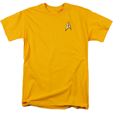 Star Trek The Original Series Command Uniform - Men's Regular Fit T-Shirt Men's Regular Fit T-Shirt Star Trek