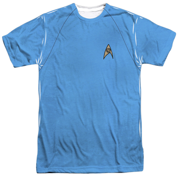 Star Trek The Original Series Tos Science Uniform men's all-over print t-shirt