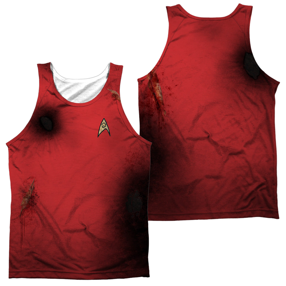 Star Trek The Original Series Tos Dead Red (Front/Back Print) - Men's All Over Print Tank Top Men's All Over Print Tank Star Trek