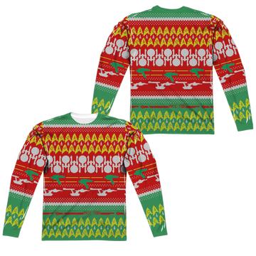 Star Trek The Original Series Trek Pattern men's all-over print long sleeve