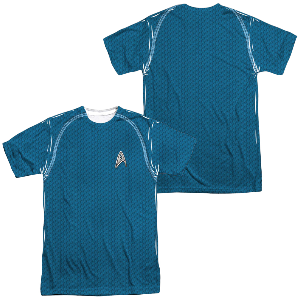 Star Trek Movies Movie Science Uniform (Front/Back Print) - Men's All-Over Print T-Shirt Men's All-Over Print T-Shirt Star Trek