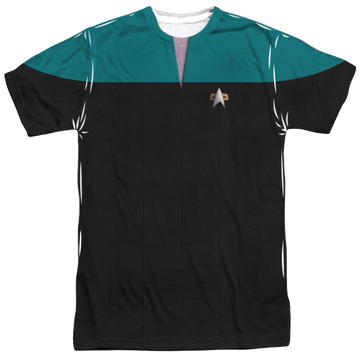 Star Trek Voyager Science Uniform men's all-over print t-shirt