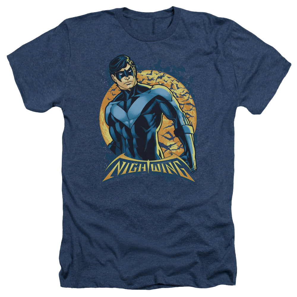 Nightwing Nightwing Moon - Men's Heather T-Shirt Men's Heather T-Shirt Nightwing