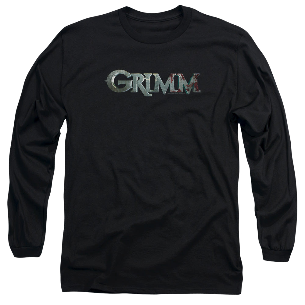 Grimm Bloody Logo - Men's Long Sleeve T-Shirt Men's Long Sleeve T-Shirt Grimm