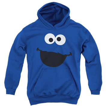 Sesame Street Cookie Monster Face - Youth Hoodie Youth Hoodie (Ages 8-12) Sesame Street