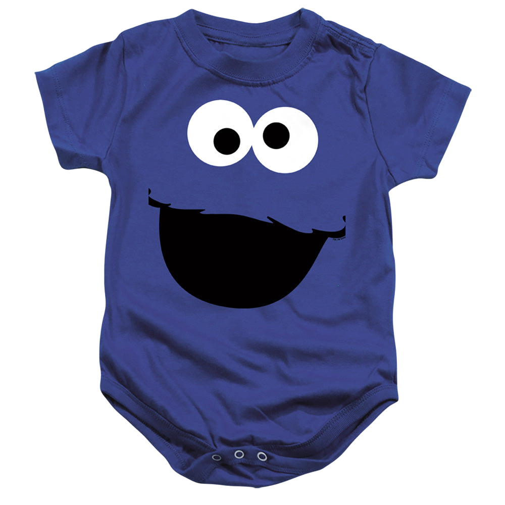 Sesame Street Cookie Monster Face - Baby Bodysuit Baby Bodysuit Sesame Street