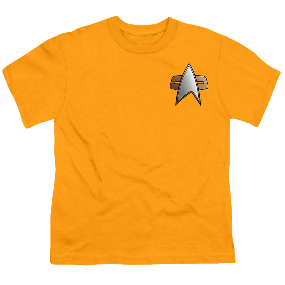 Star Trek Deep Space Nine Ds9 Engineering Emblem - Kid's T-Shirt Kid's T-Shirt (Ages 4-7) Star Trek Deep Space Nine