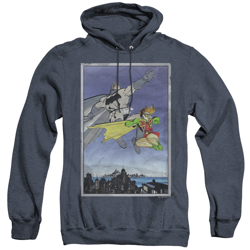 DC Batman Dkr Duo - Heather Pullover Hoodie Heather Pullover Hoodie DC Batman
