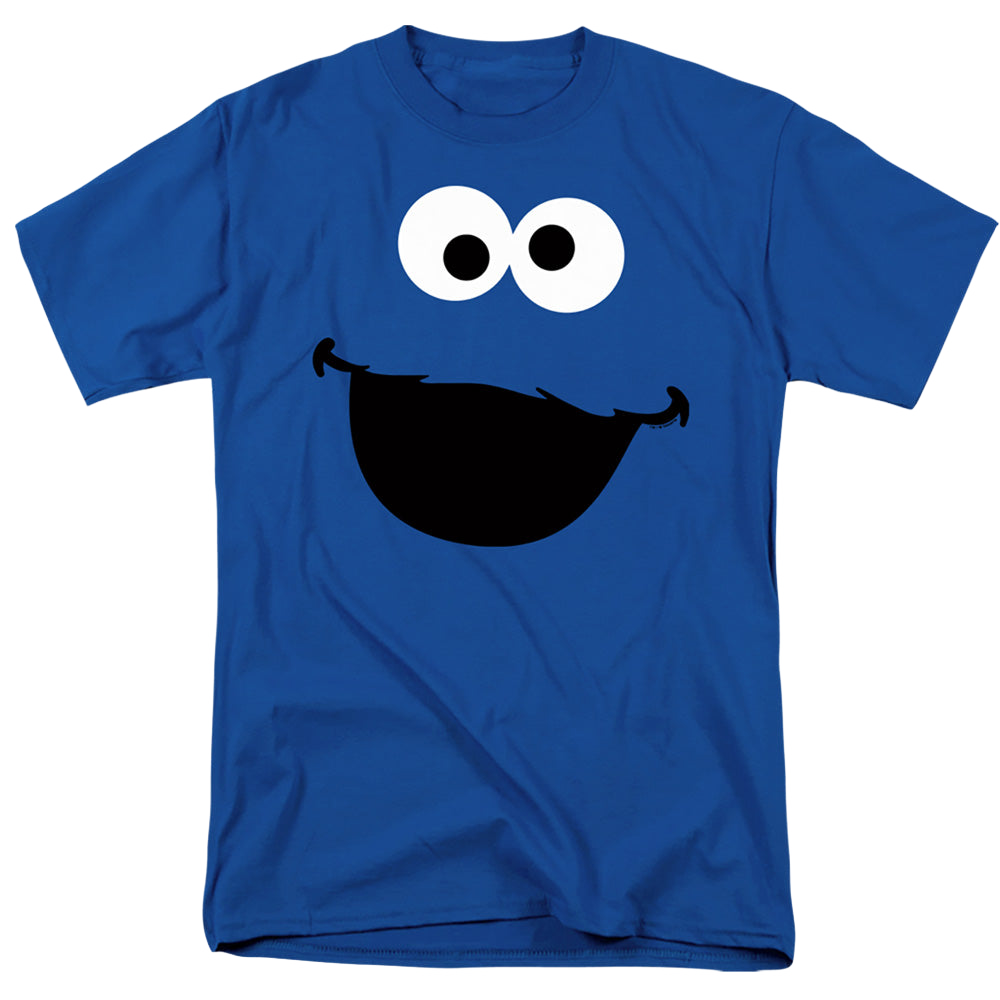 Sesame Street Cookie Monster Face - Men's Regular Fit T-Shirt