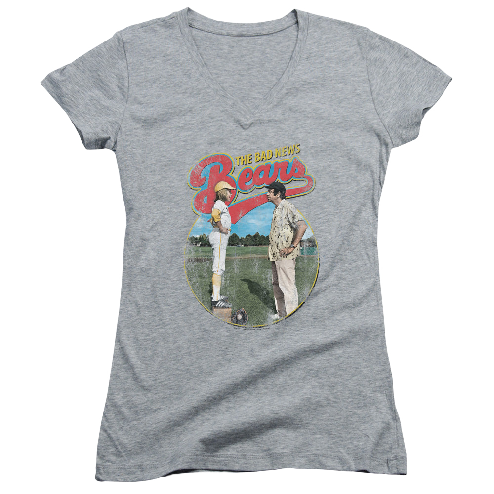 Bad News Bears, The Vintage - Juniors V-Neck T-Shirt