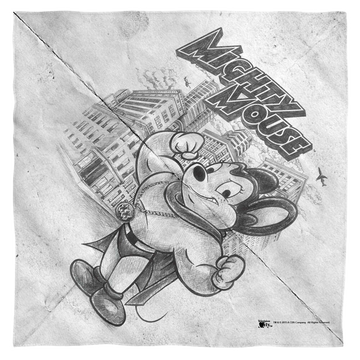 Mighty Mouse Sketch bandana