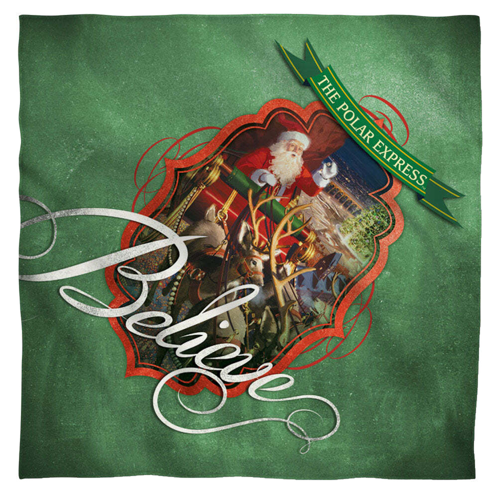 Polar Express Santa - Bandana Bandanas Polar Express