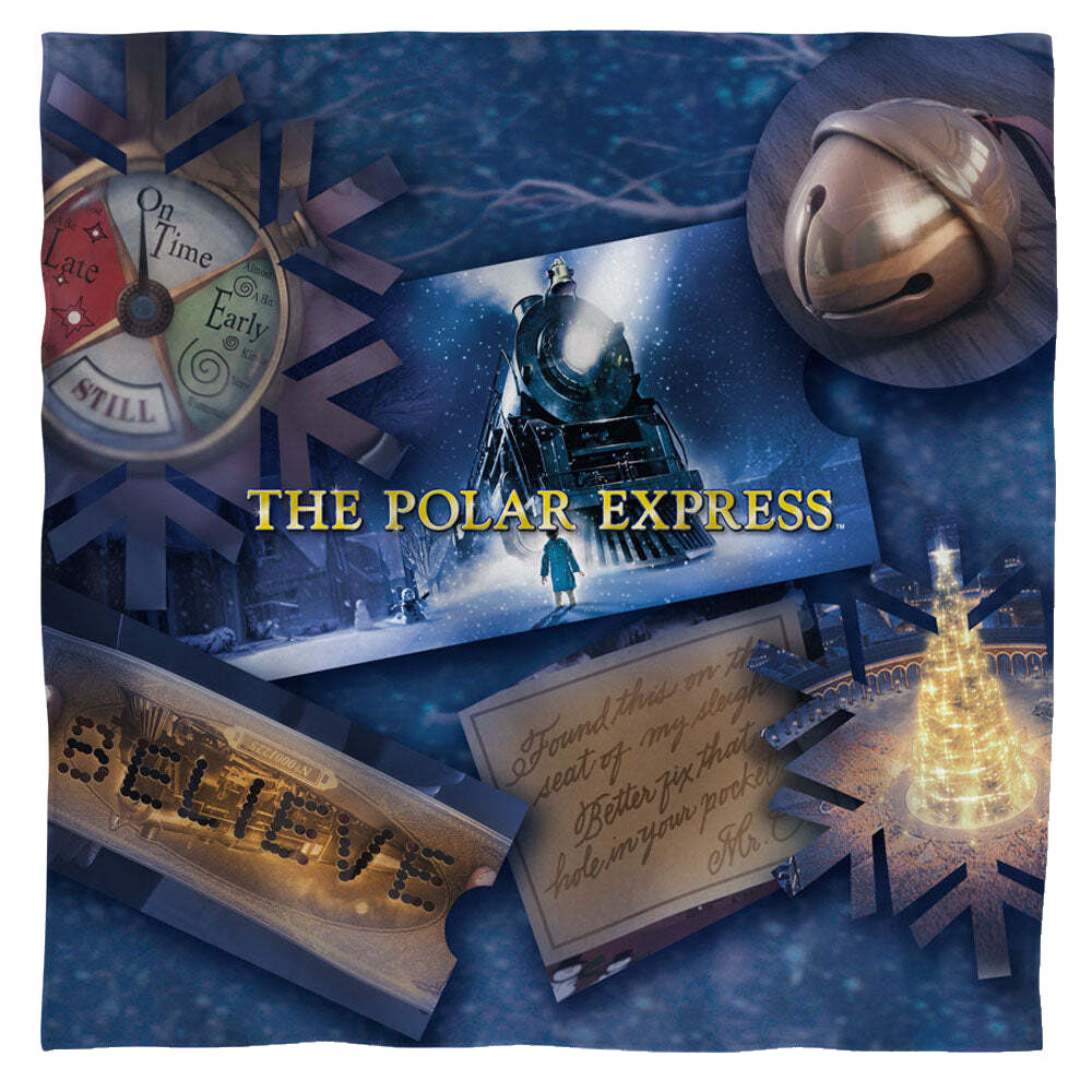 Polar Express Scene Shapes - Bandana Bandanas Polar Express