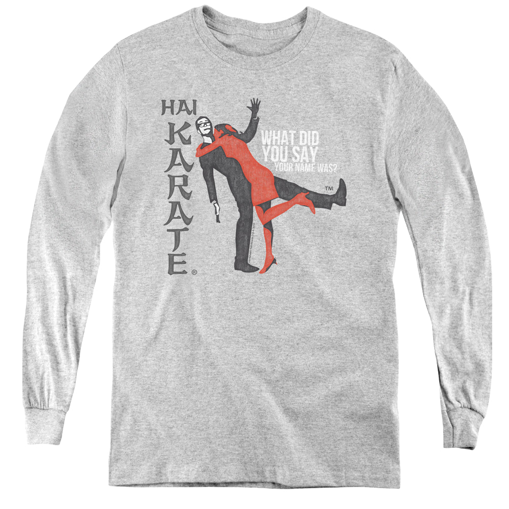 Hai Karate Name - Youth Long Sleeve T-Shirt Youth Long Sleeve T-Shirt Hai Karate