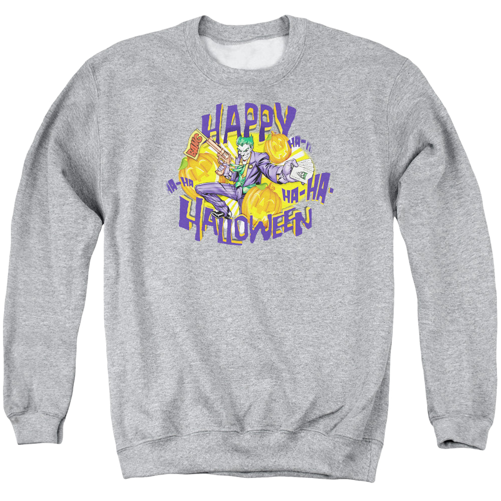 DC Batman Ha Ha Halloween - Men's Crewneck Sweatshirt Men's Crewneck Sweatshirt Batman